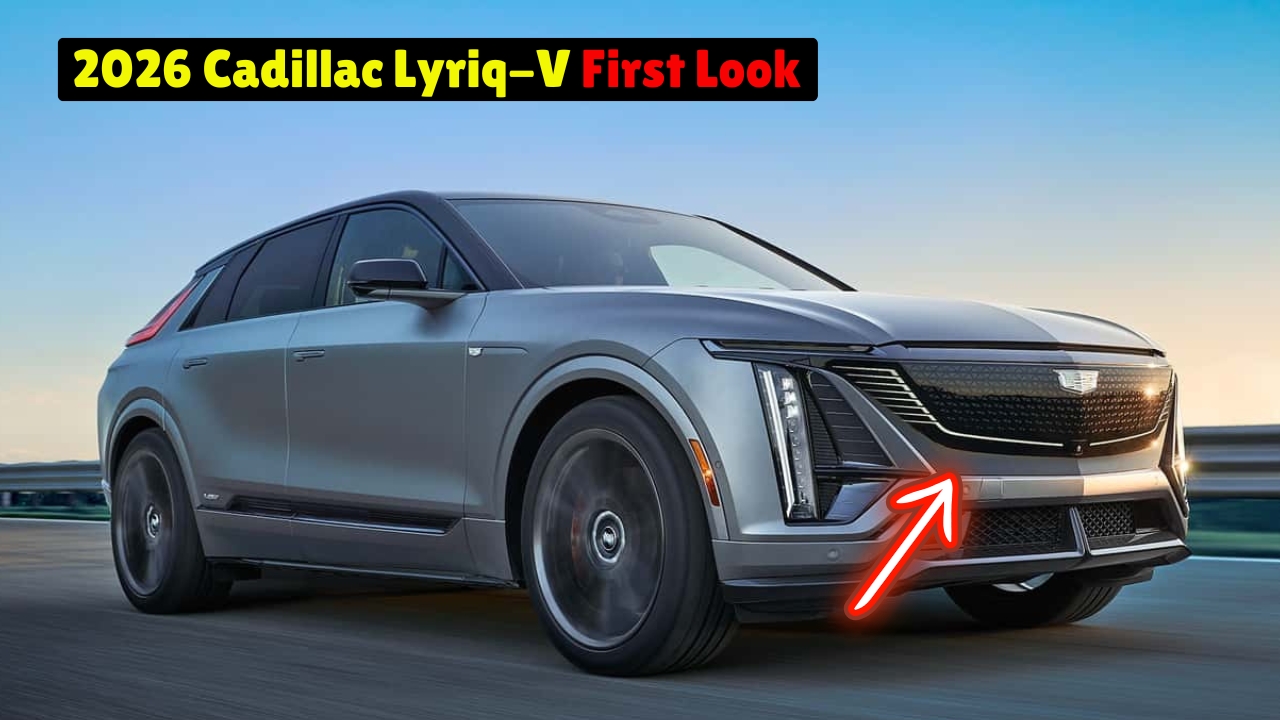 Cadillac Lyriq-V Electric SUV 2026 First Look