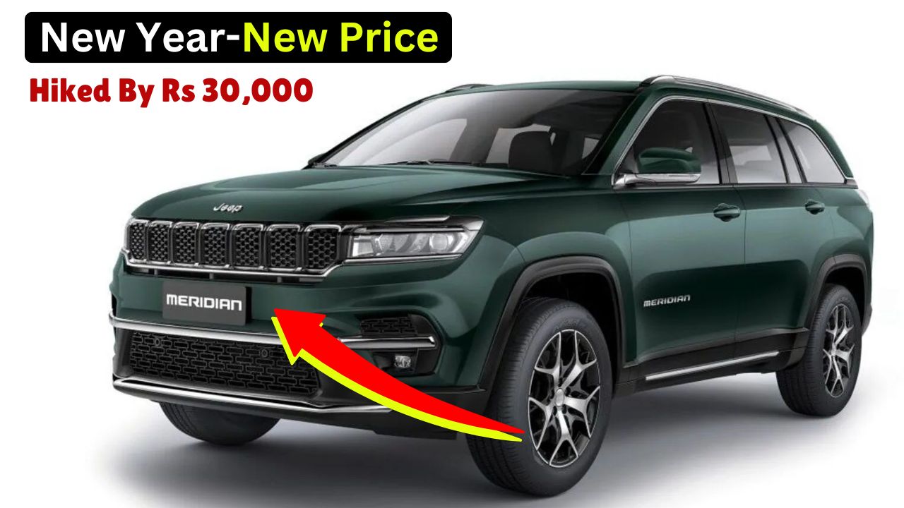 Jeep Meridian Cost Hiked