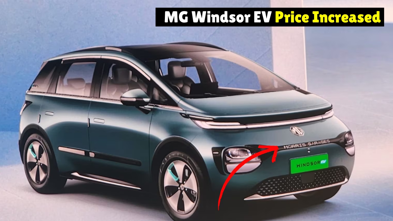 MG Windsor EV Price Hike