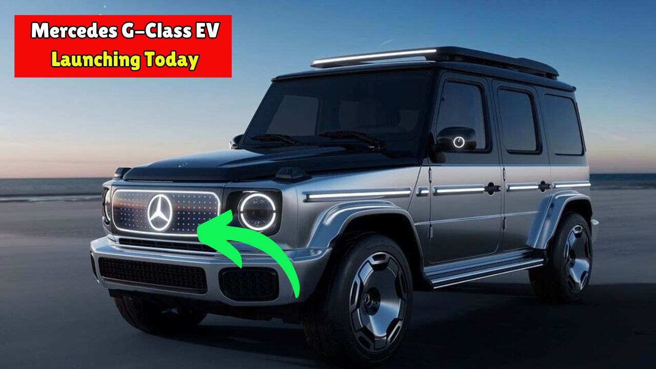 Mercedes-Benz G-Class EV Launching Today