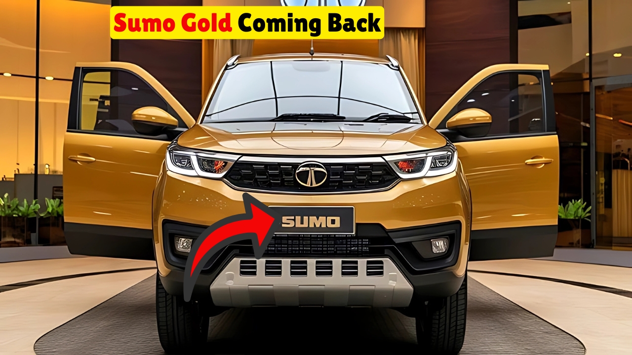 New Tata Sumo Gold Facelift