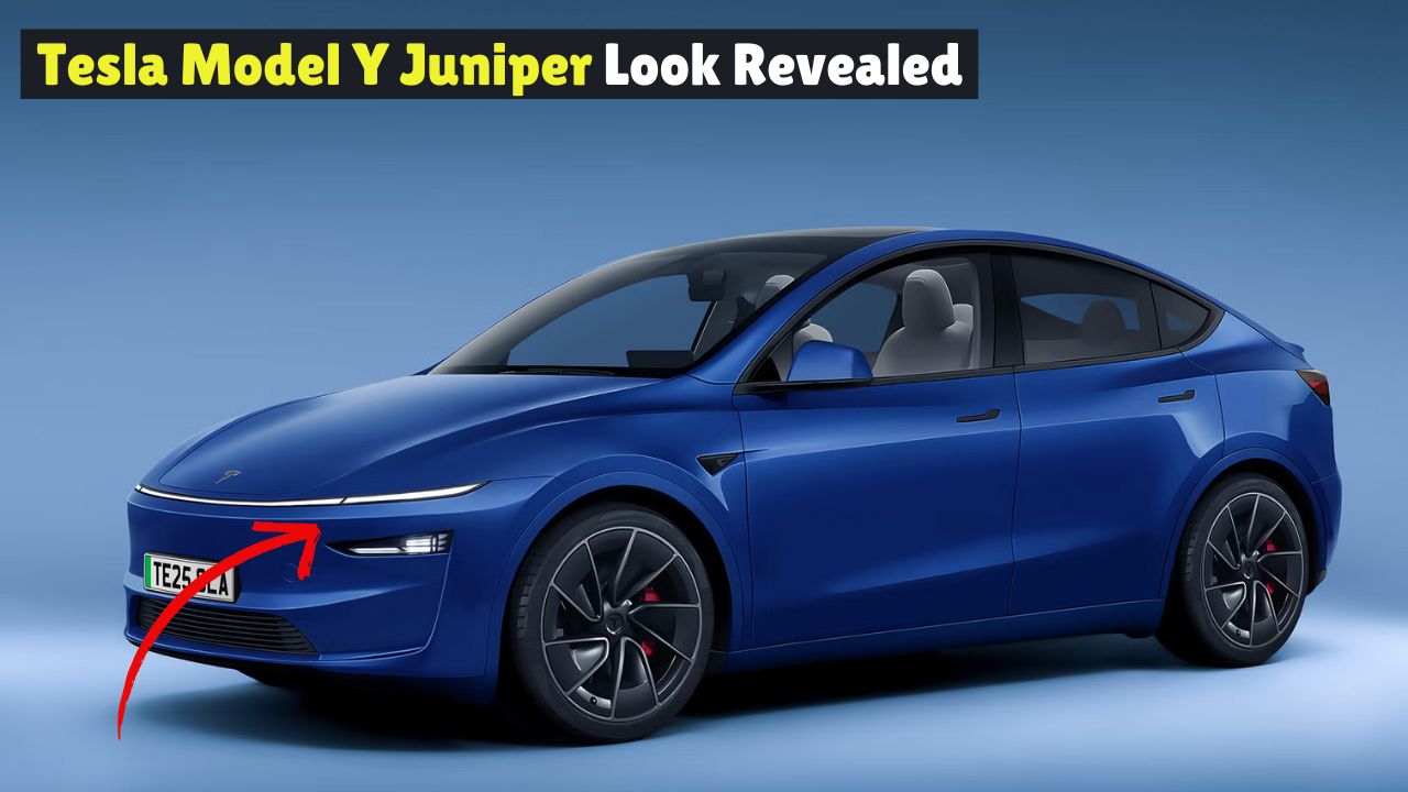 New Tesla Model Y Juniper First Look Revealed