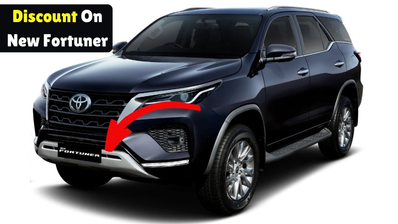 New Toyota Fortuner Facelift With Discounted Price