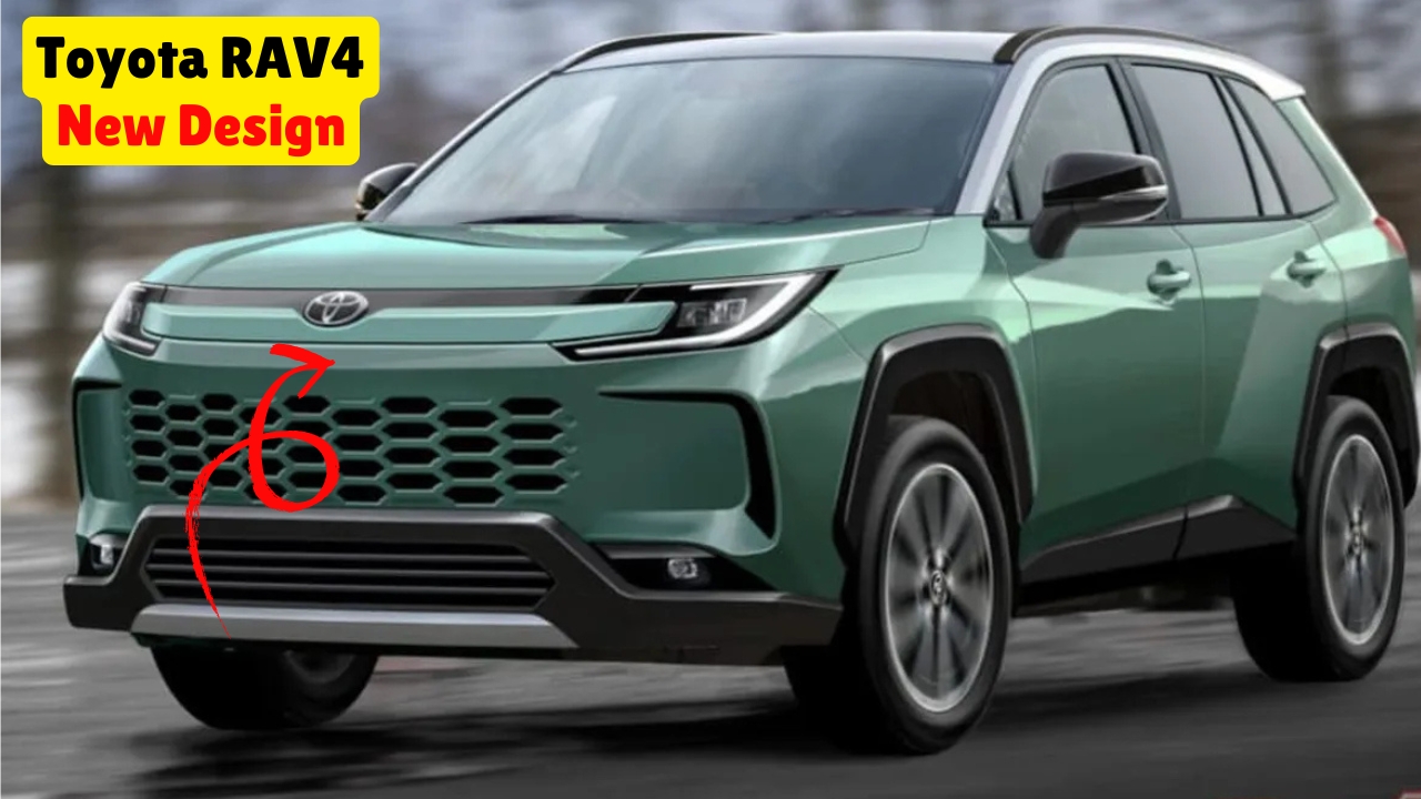 Toyota RAV4 2025 Redesign Leaked