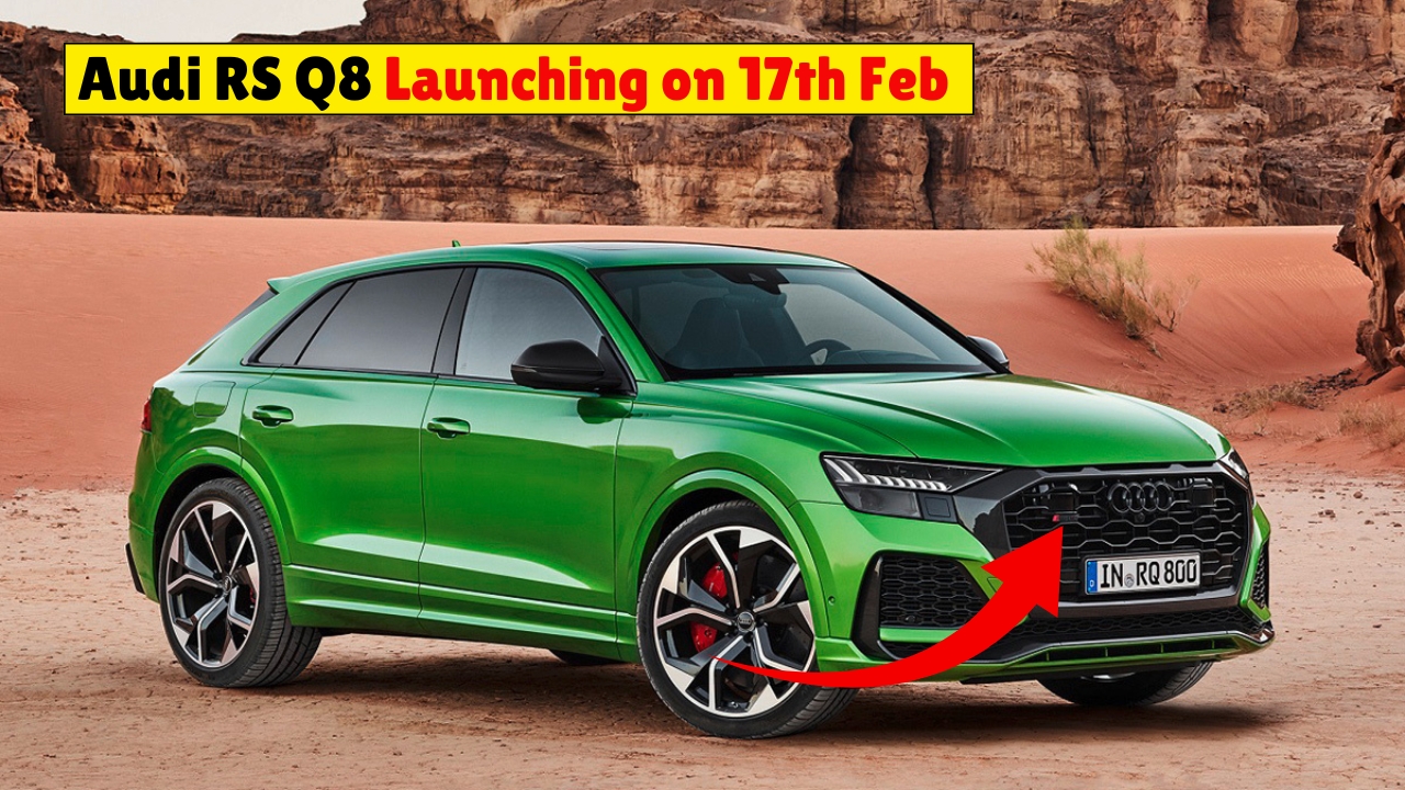 Updated Audi RS Q8 Launching